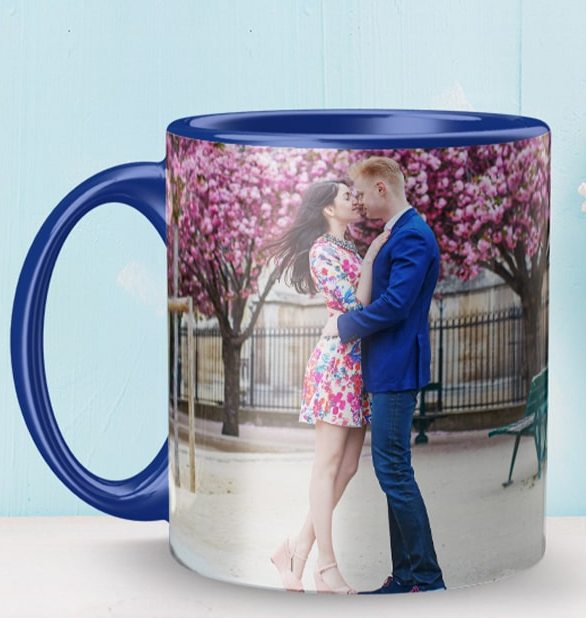 Customized mugs with photos