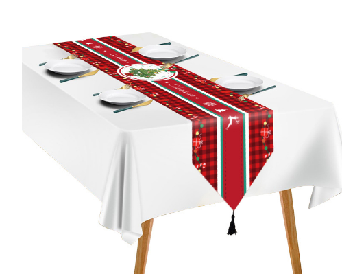 Holiday Themed Table Flags