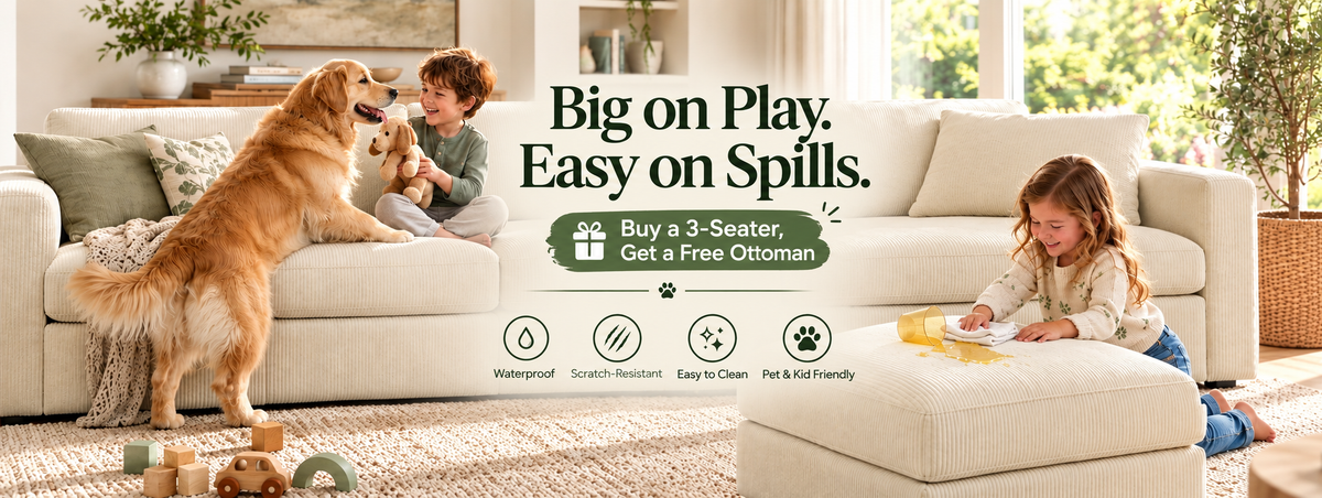 Waterproof Pet & Kid Modular Sofa