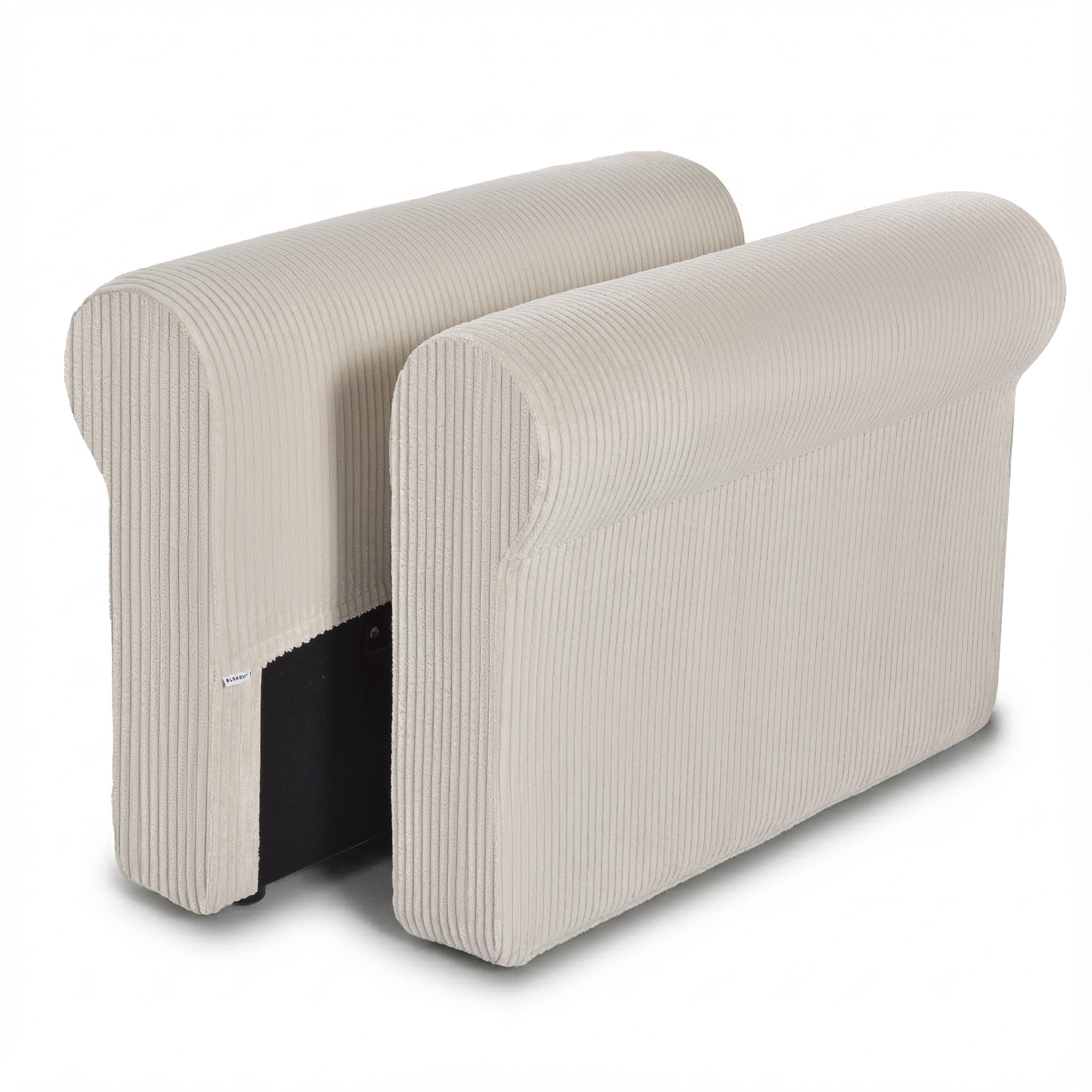 Soft Rounded Armrest With Cover