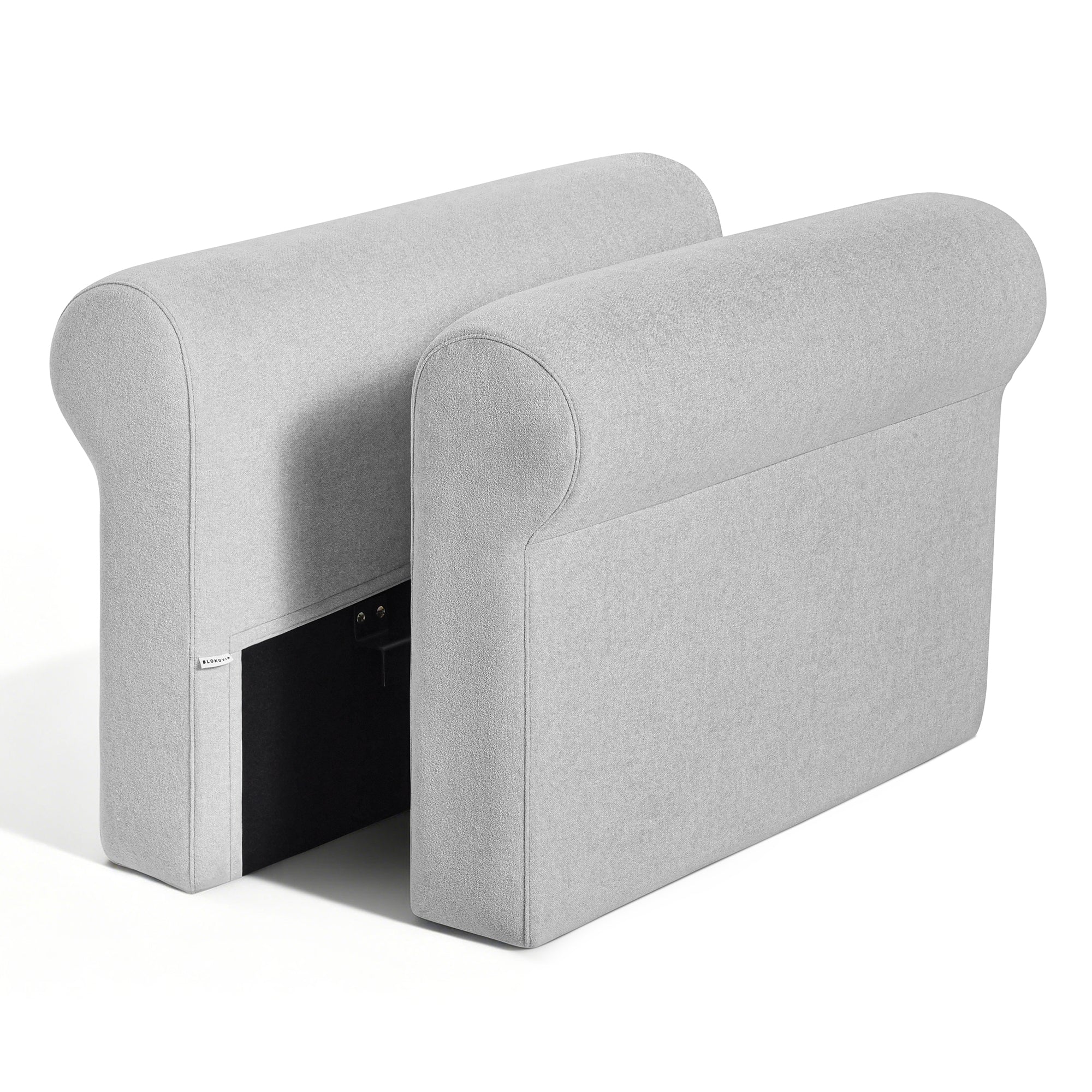 Soft Rounded Armrest With Cover