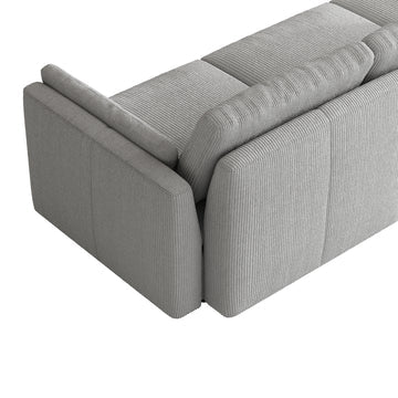 Modular Sectional Sofa - Slim-Profile Arm, Standard Seat, Slim-Profile Backrest - 29.5" W x 27.5" D Per Seat