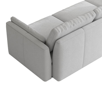 Modular Sectional Sofa - Slim-Profile Arm, Standard Seat, Slim-Profile Backrest - 29.5" W x 27.5" D Per Seat
