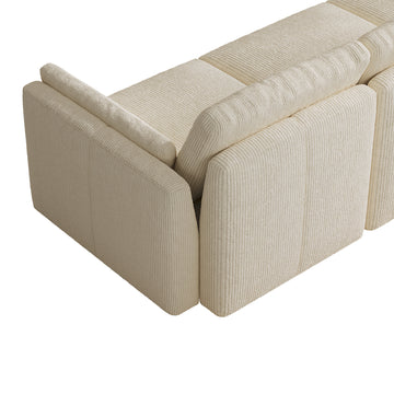 Modular Sectional Sofa - Slim-Profile Arm, Standard Seat, Slim-Profile Backrest - 29.5" W x 27.5" D Per Seat