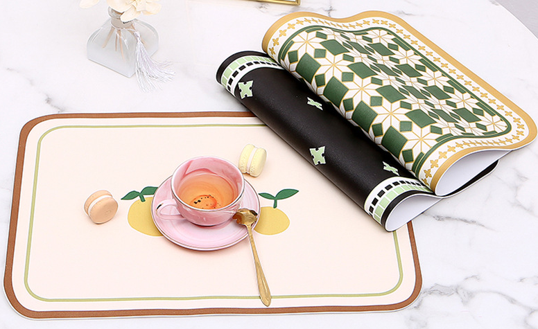 Customized table mats