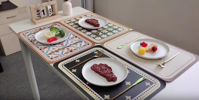 Customized table mats