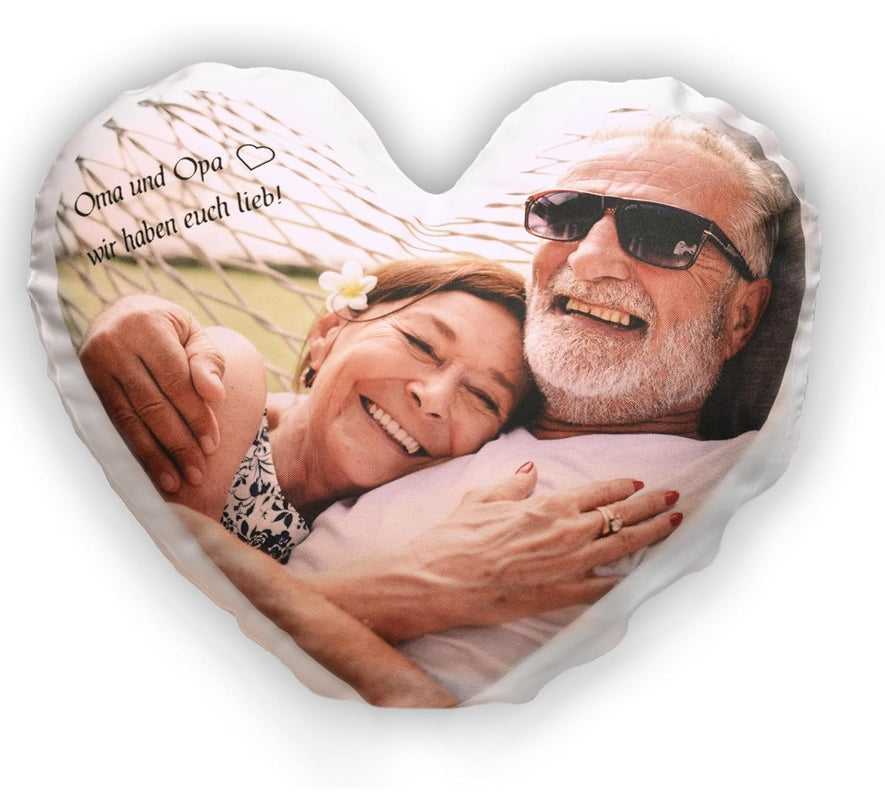 【Mother's day】Exclusive Customized Photo Pillow（Shape of Love）