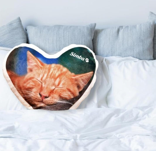 【Mother's day】Exclusive Customized Photo Pillow（Shape of Love）