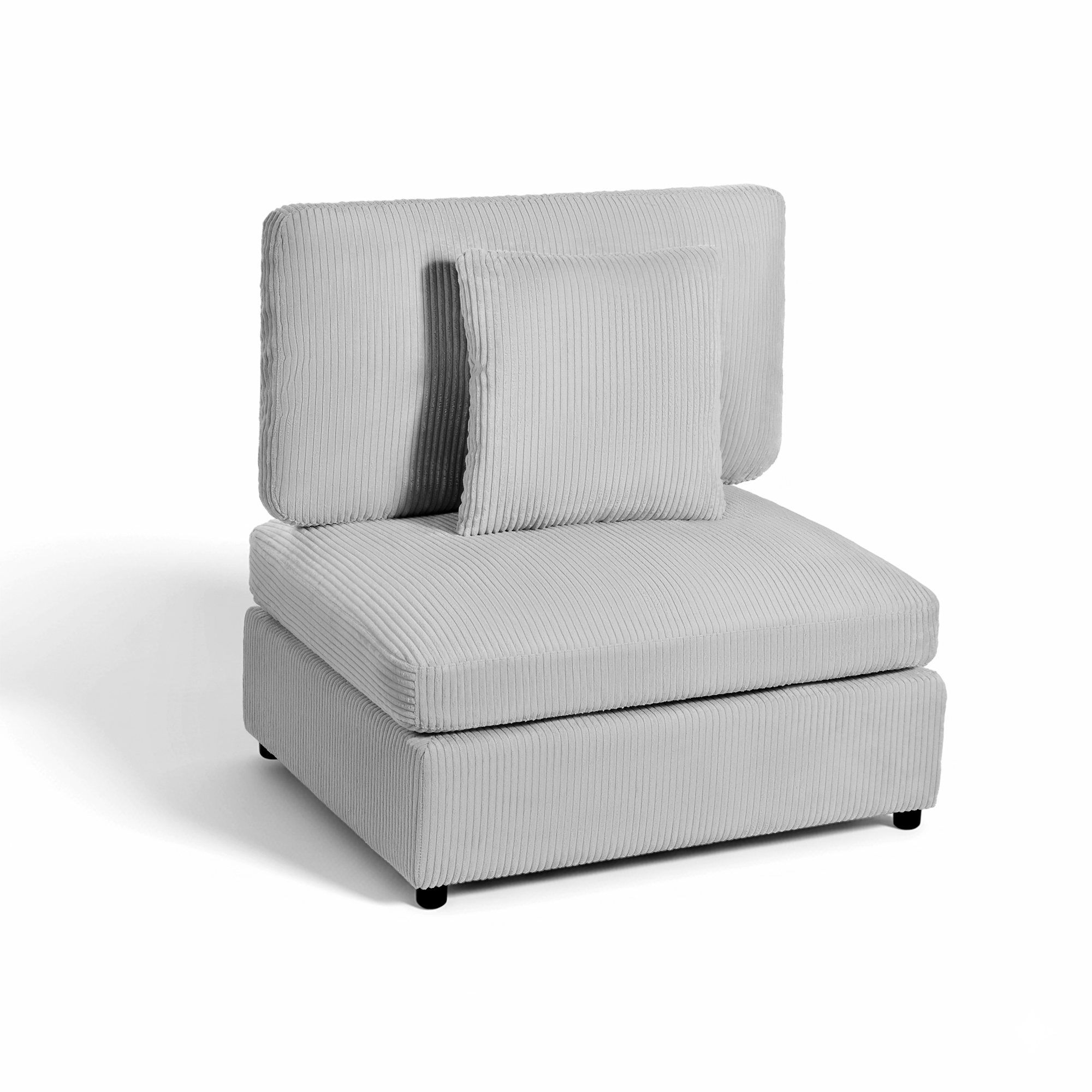 Standard Seat Module With Dove Grey Corduroy Cover（Only Cover）